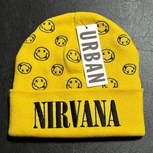 UO Nirvana Cuffed Beanie